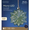 קאימינגק קישוט תלוי פרח LED, 19 ס"מ, שקוף