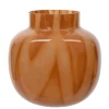  vase מ стекла, 20x19 ס"מ, חום, Kaemingk