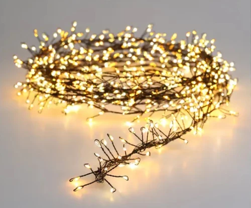 Koopman גירלנדת 100 LED, חוט שחור