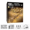 Koopman גירלנדת 100 LED, חוט שחור