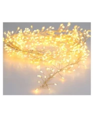 Koopman גירלנדת 100 LED, חוט כסף
