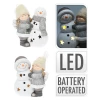 קופמן דמות דקורטיבית מלאך LED, 17 ס"מ