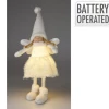 Koopman דמות דקורטיבית מלאך LED, 69 ס"מ, לבן