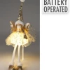 קופמן דמות דקורטיבית מלאך LED, 60 ס"מ, זהב
