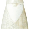 Koopman קישוט לד מזכוכית סנטה, 21 ס"מ, 3 סוגים