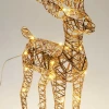 Koopman קישוט LED אייל, 37 ס"מ